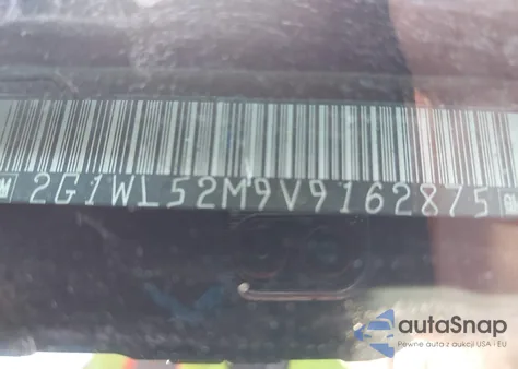 1997 Chevrolet Lumina Police z USA, uszkodzony, nr VIN 2G1WL52M9V9162875